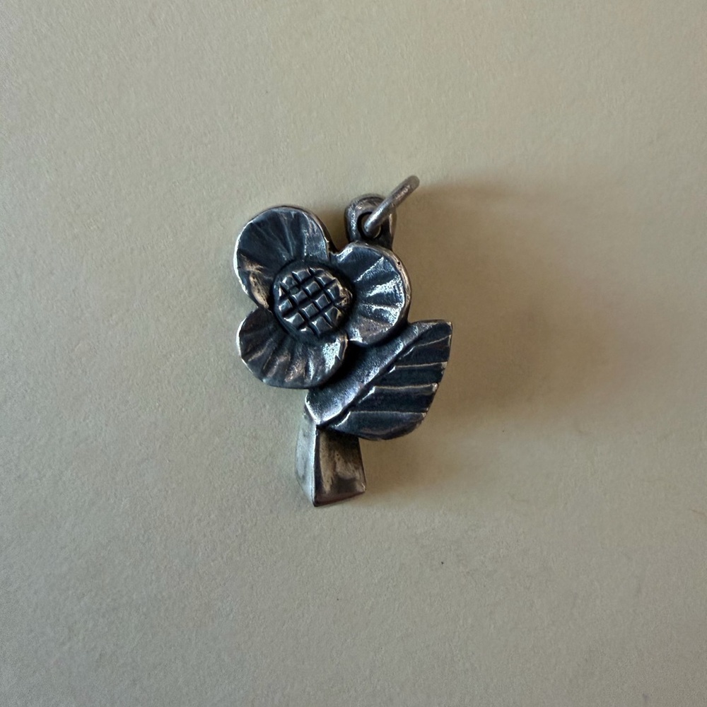 James Avery Rare Flower Pendant